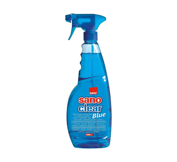 Solutie Pentru Curatat Geamuri Sano Clear Trigger Blue 750ml
