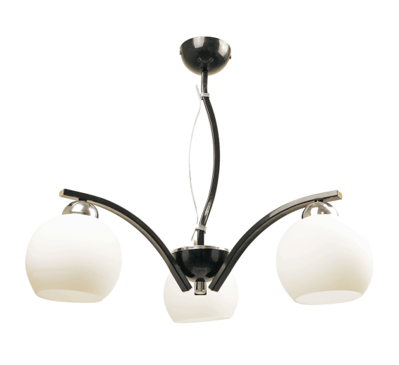 Lustra Dora Negru+ Alb 3x E27 60 W 504/3