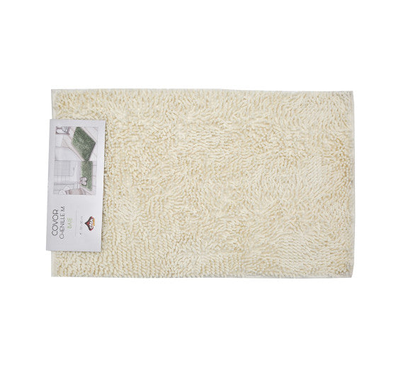 Covor Baie Chenille 50x80 Crem