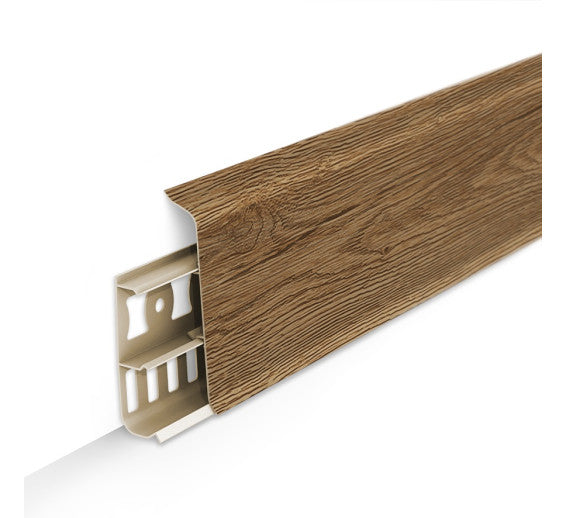 Plinta Pvc Canal Cablu Klassic 85-D85211 Stejar RusticLungime 2.2