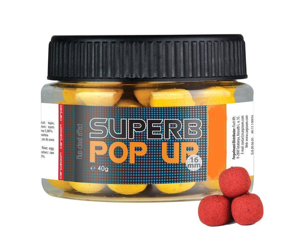 Pop Up Boilies Superb 16mm 40gr Scopex-Tigernuts