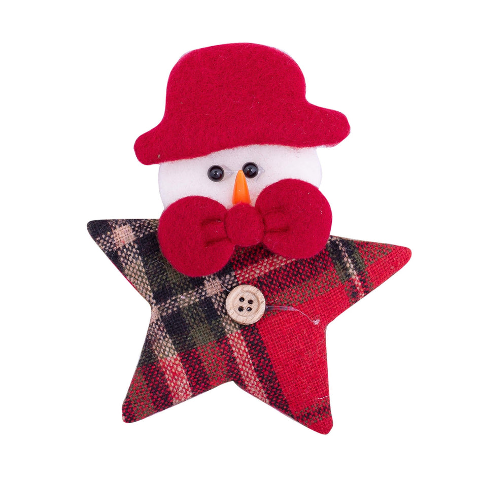 Ornament Figurina Textil Ht16-151a Xmas