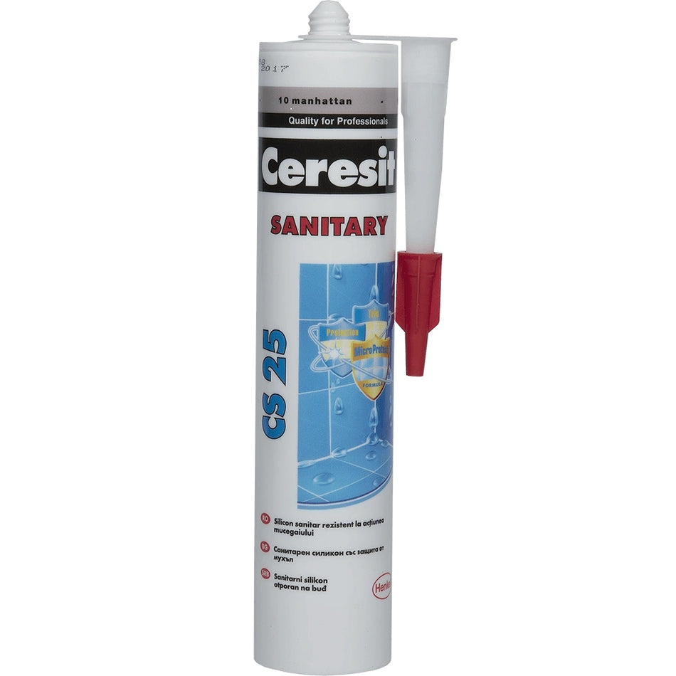 Silicon Ceresit Cs25 Sanitar Manhatan 280ml