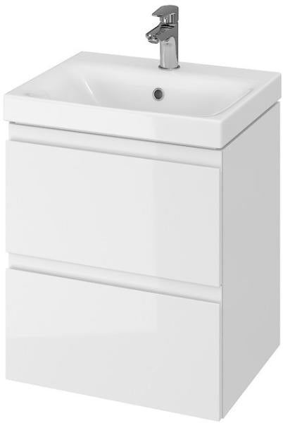 Set 973 Moduo 50 Alb Dsm ( Dulap + Lavoar),39.7x49.4x62cm