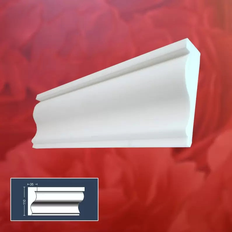 Profil Polistiren Decorativ K-2, De Iexterior 2m