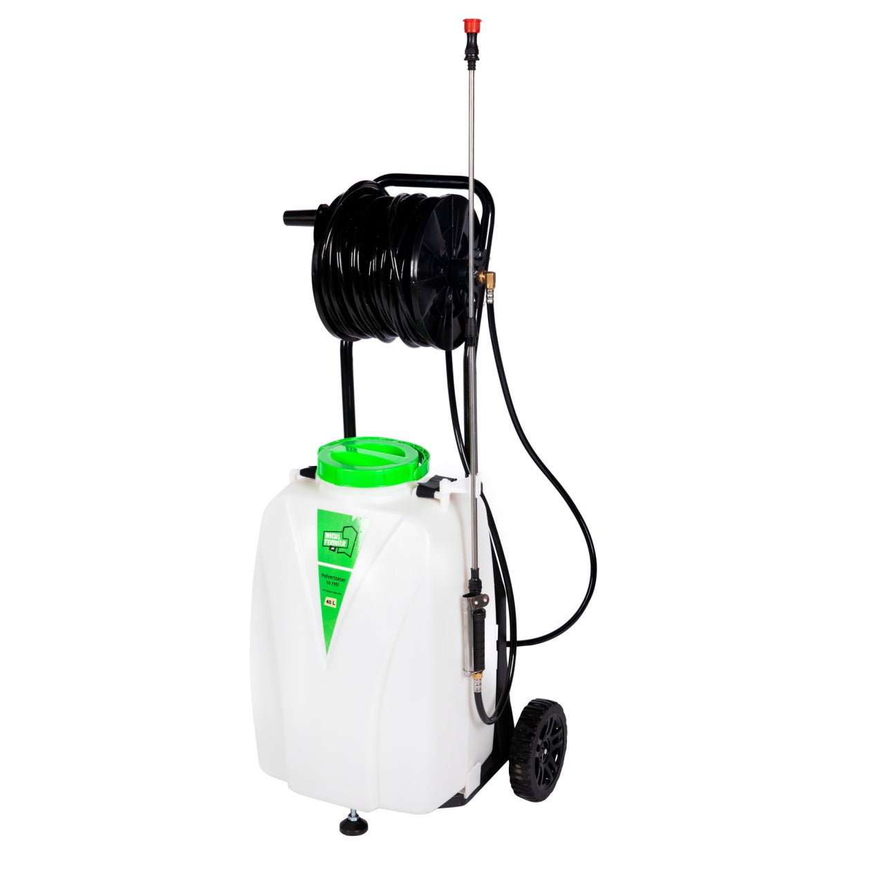 Pulverizator cu acumulator 40L cu roți, lance telescopică, Micul Fermier MF-PA1013-S001-G01