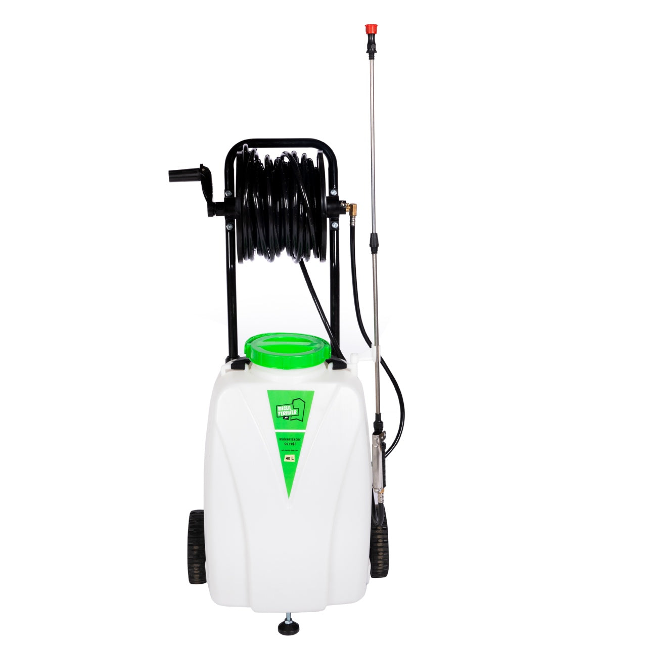 Pulverizator cu acumulator 40L cu roți, lance telescopică, Micul Fermier MF-PA1013-S001-G01