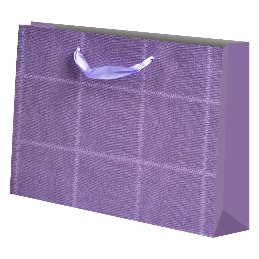 Punga cadou unicolora, Jeans, 40x30x14 cm