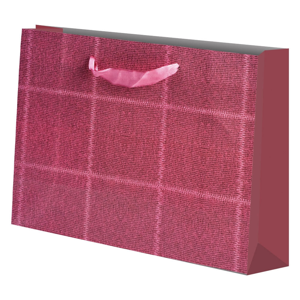 Punga cadou unicolora, Jeans, 40x30x14 cm