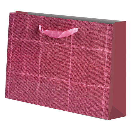 Punga cadou unicolora, Jeans, 40x30x14 cm
