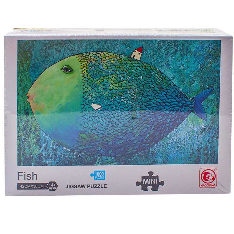Puzzle Carton Mini, Peste, 1000 Piese 88322a