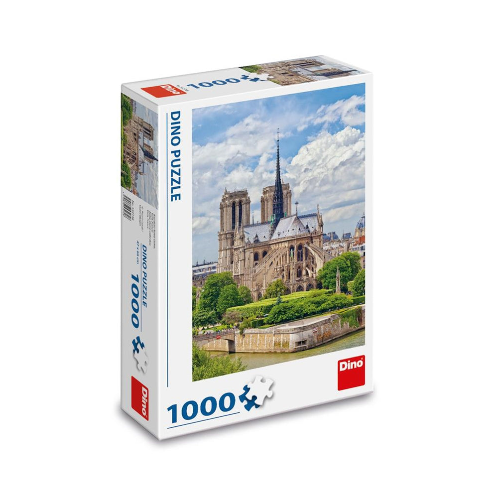Puzzle Catedrala Notre Dame, 1000 Piese - Dino Toys 532748