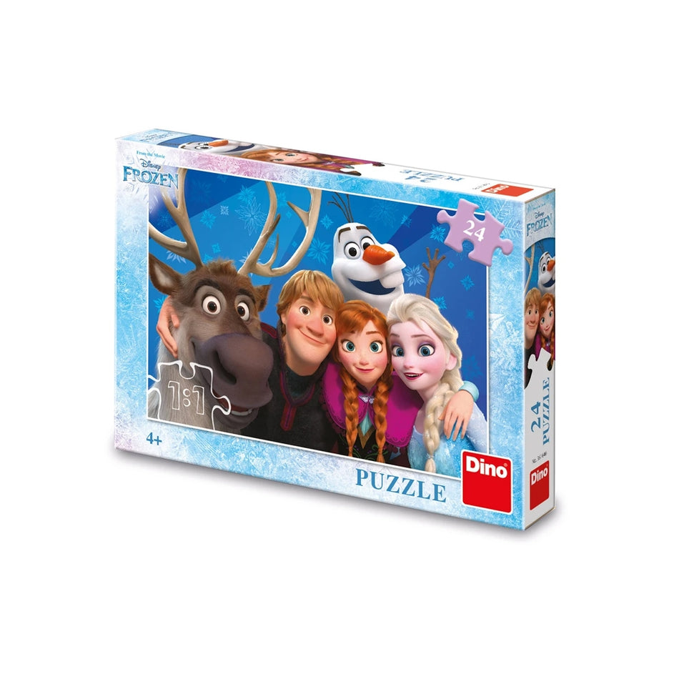 Puzzle 24 Piese, Frozen Selfie - Dino Toys