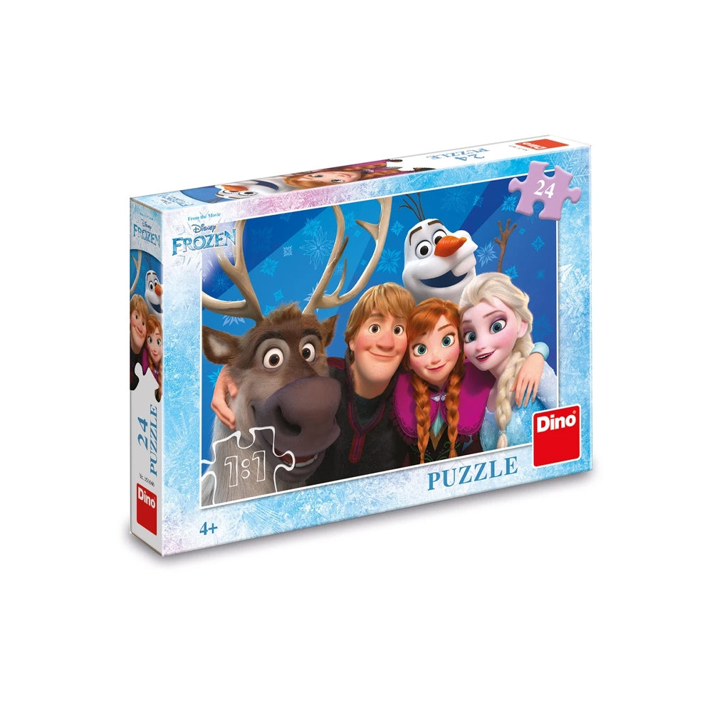 Puzzle 24 Piese, Frozen Selfie - Dino Toys