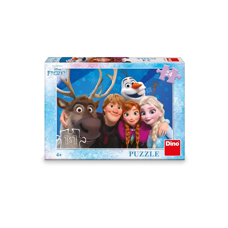 Puzzle 24 Piese, Frozen Selfie - Dino Toys