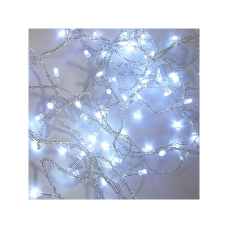 Instalatie Pom Craciun, 200 Becuri Led, Alba