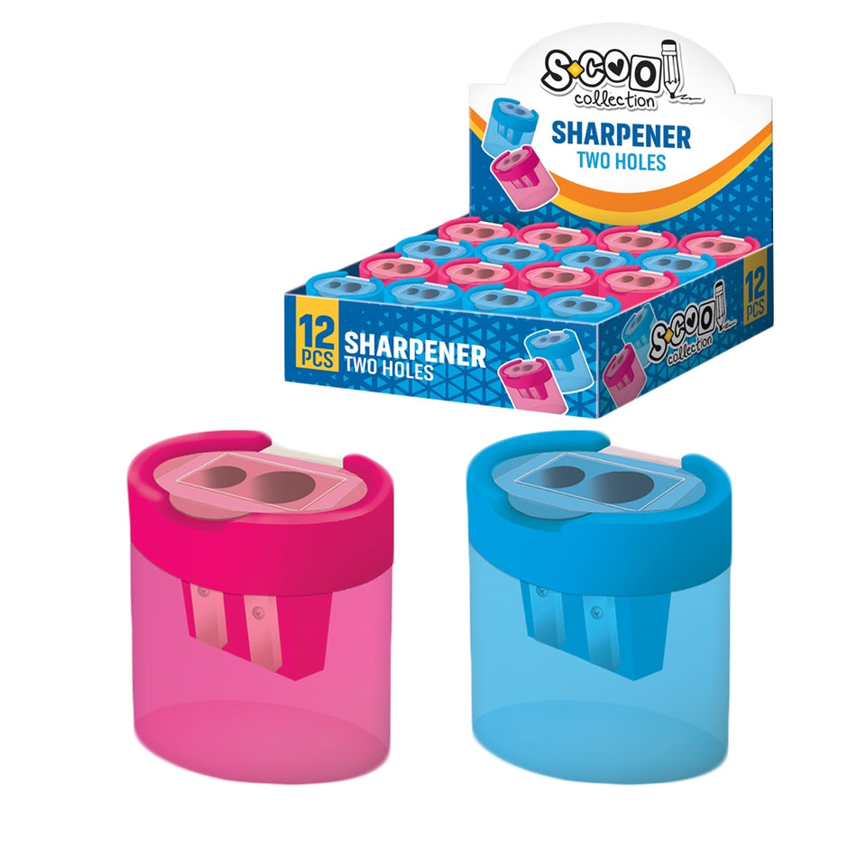 Ascutitoare Dubla Cu Container , Sc333