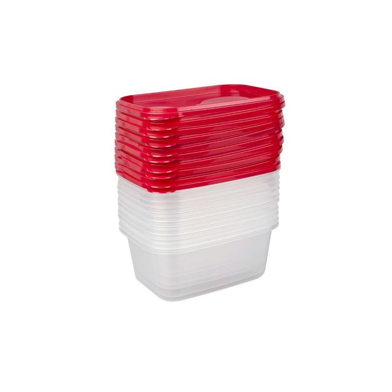 Cutii Alimente, Fresco Keep Fresh, Rectangulare, 0,75, 10/ Set