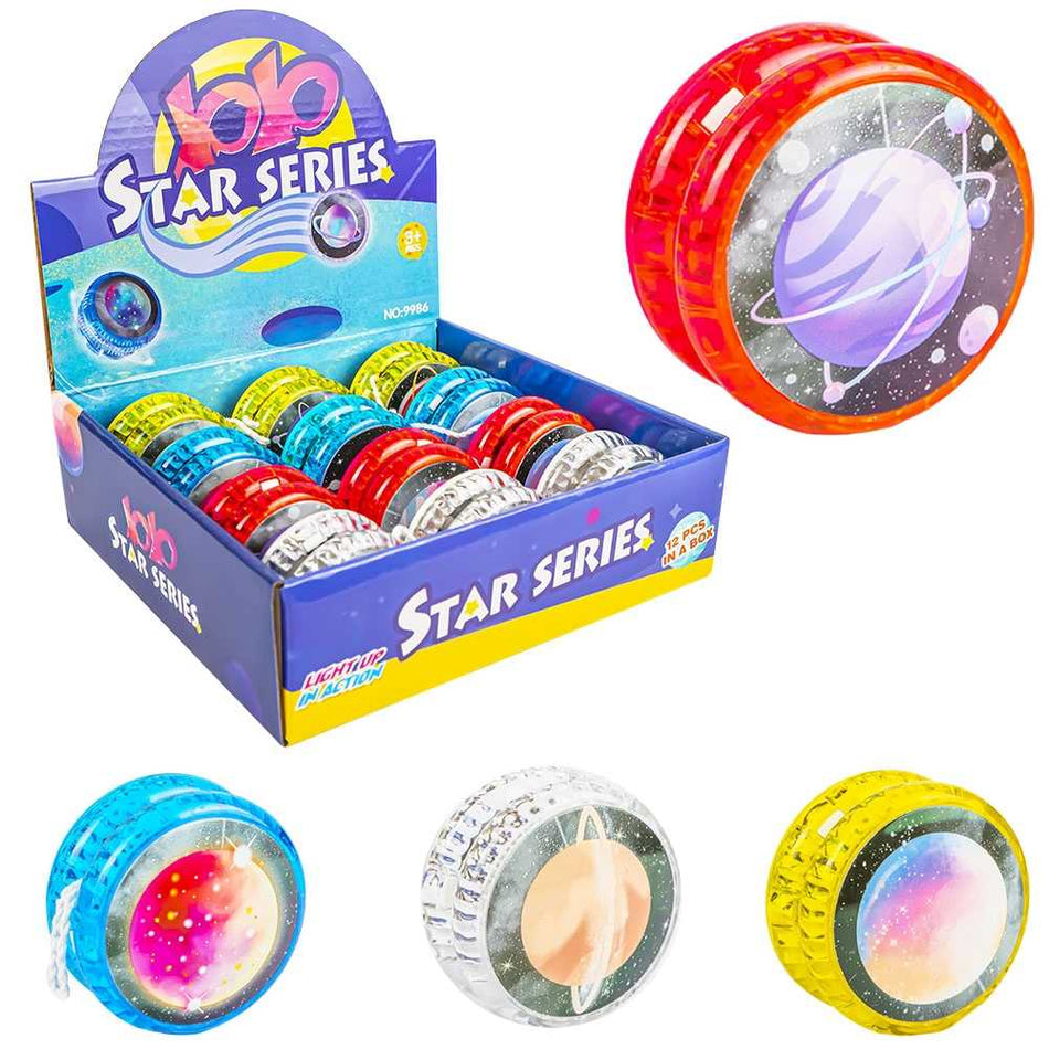 Yoyo Planete Cu Lumina 5.5 Cm 9986