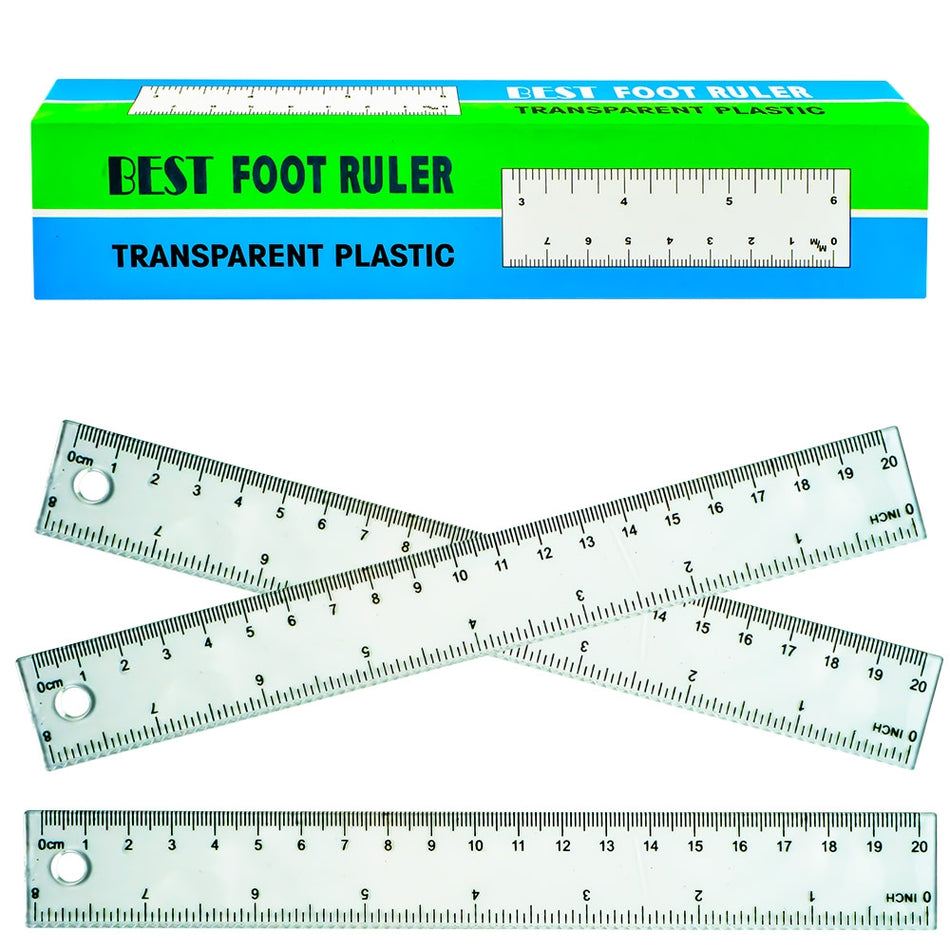 Liniar 20 Cm, Transparent