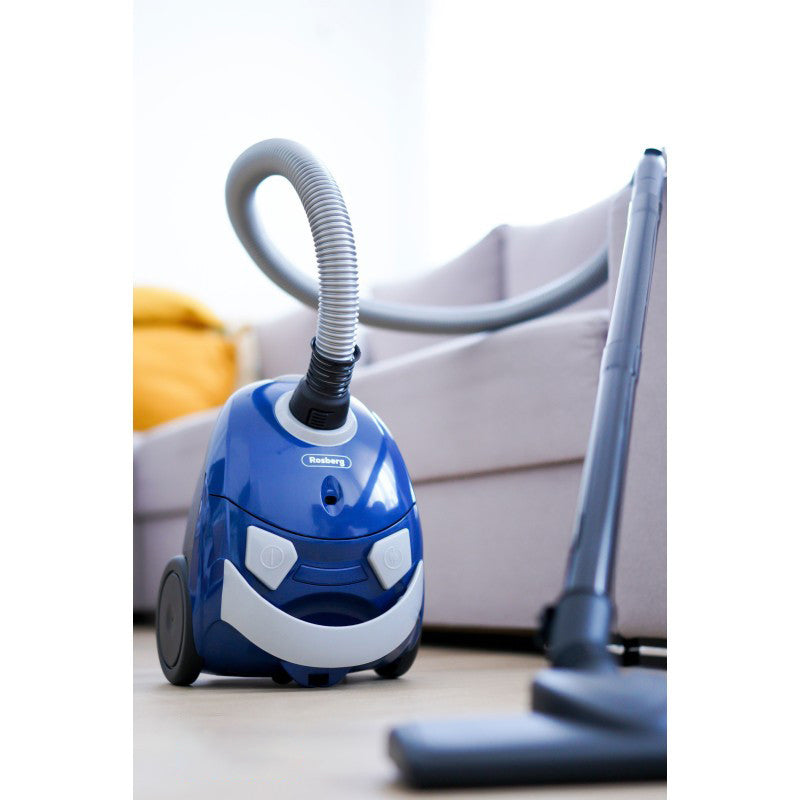 Aspirator Cu Sac De 1.5l, 700w, Zgomot Redus, Albastru