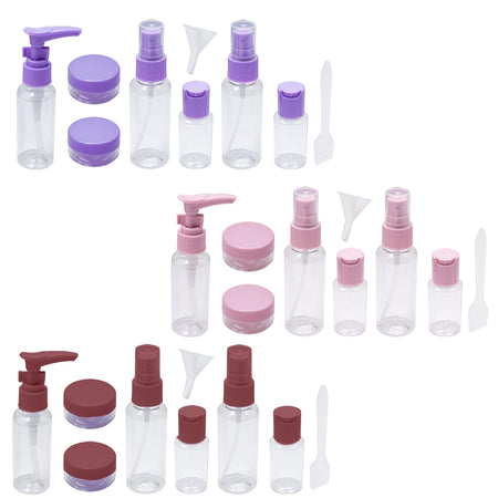 Recipiente plastic pentru călătorie, set 7 bucăți, accesorii compacte 338