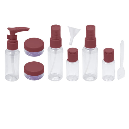 Recipiente plastic pentru călătorie, set 7 bucăți, accesorii compacte 338