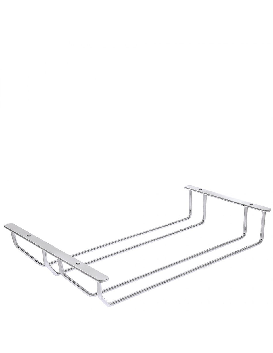 Suport Bar Din Metal (crom) Pentru Pahare -2 Randuri