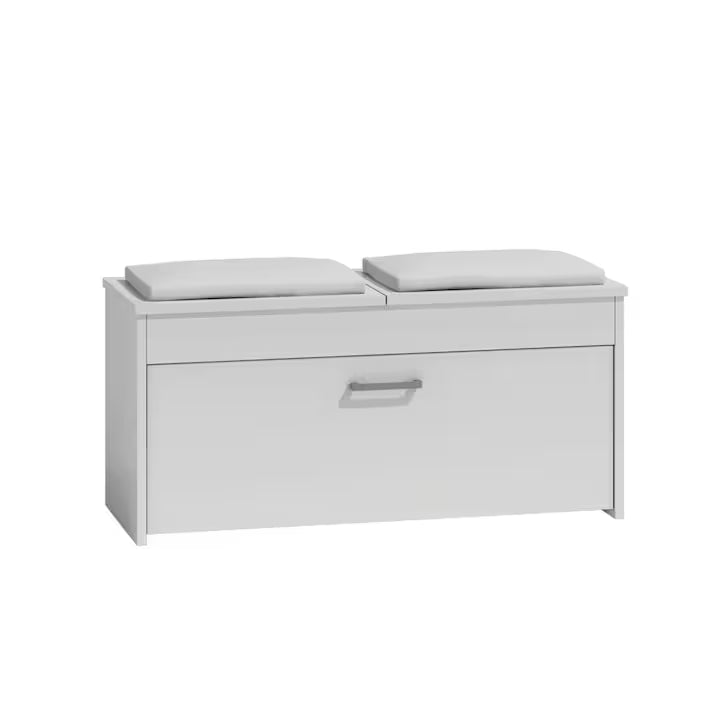Pantofar Lorca, 3 Rafturi, Alb, 100x38x46cm