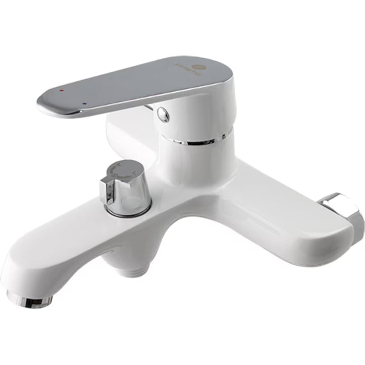 Baterie Cada Cu Dus Alb