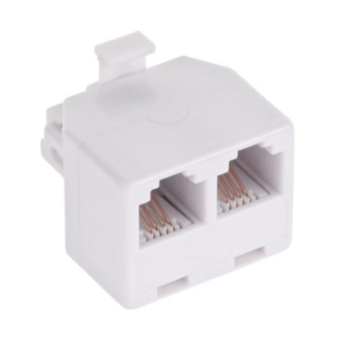 Adaptor Telefonic 6p4c Mama - 2x 6p4c Mama