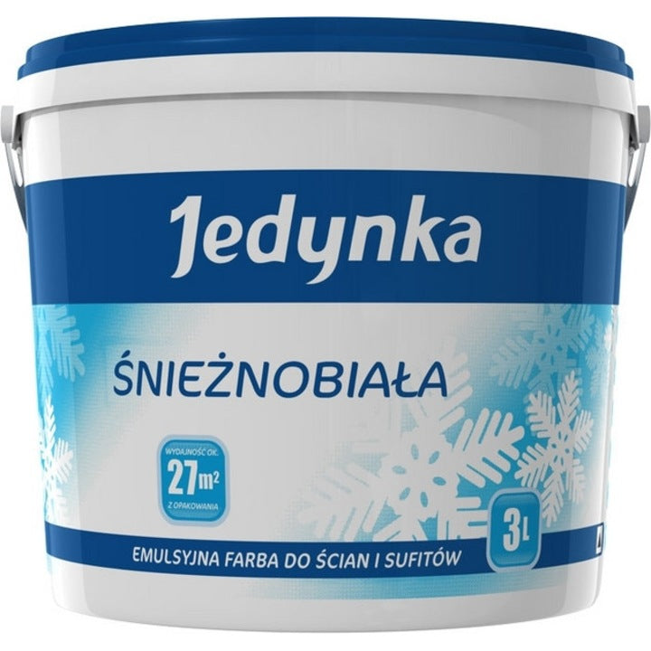 Vopsea Interior, Jedynka, Alb, 10l