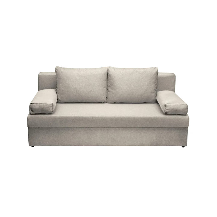 Canapea Ana Exten, 3 Locuri, Cu Lada Depozitare, Bej, 185x82x80cm, twist 7 + twist 2