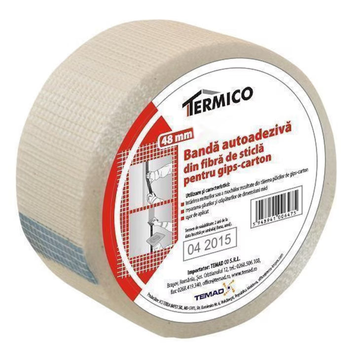 Banda Gipscarton Drywall Tape Pro 48mmx45m Kv