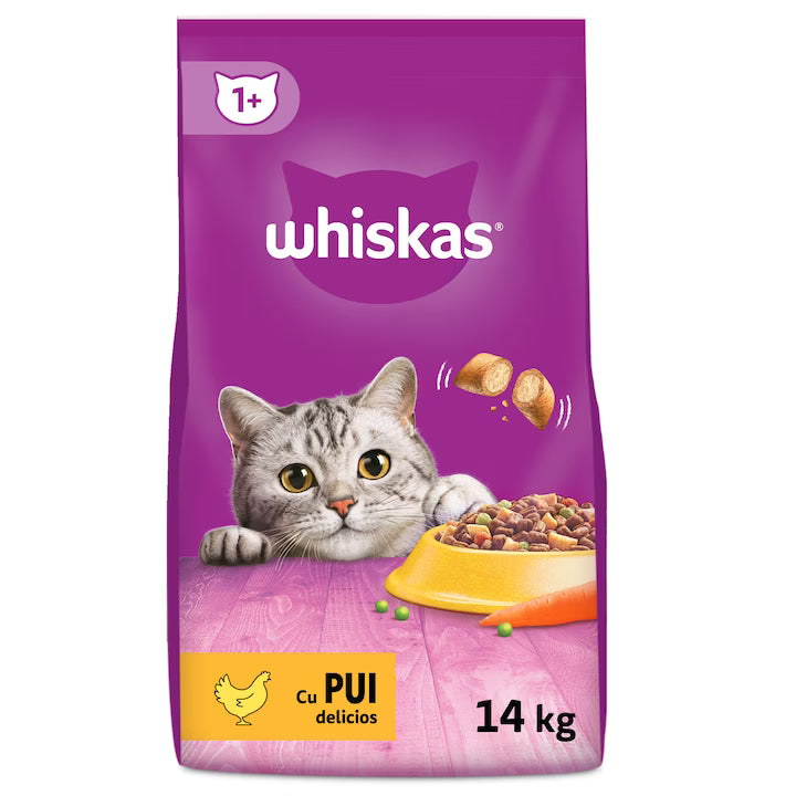 Whiskas Usc Pui&Ficat 1,4kg