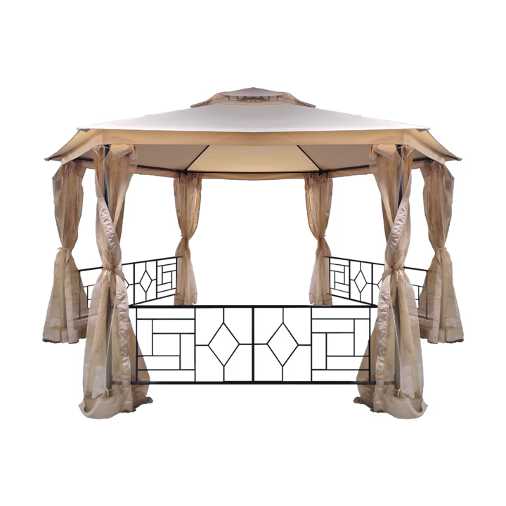 Pavilion Gradina Tokio Teesa, 4 X 2.75m, H:2m(acoperis), 2,7m(ventilatie)