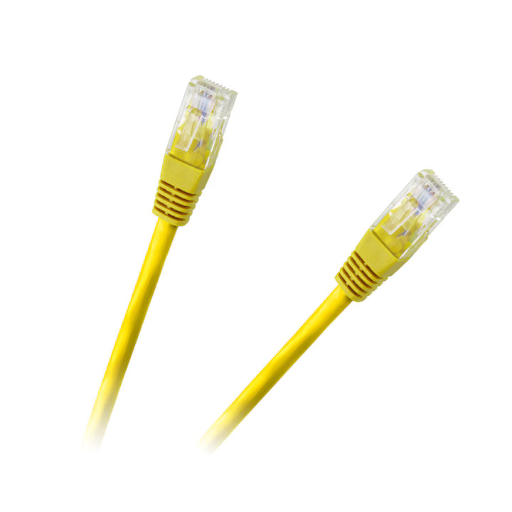 PATCHCORD UTP CCA GALBEN 0.5M