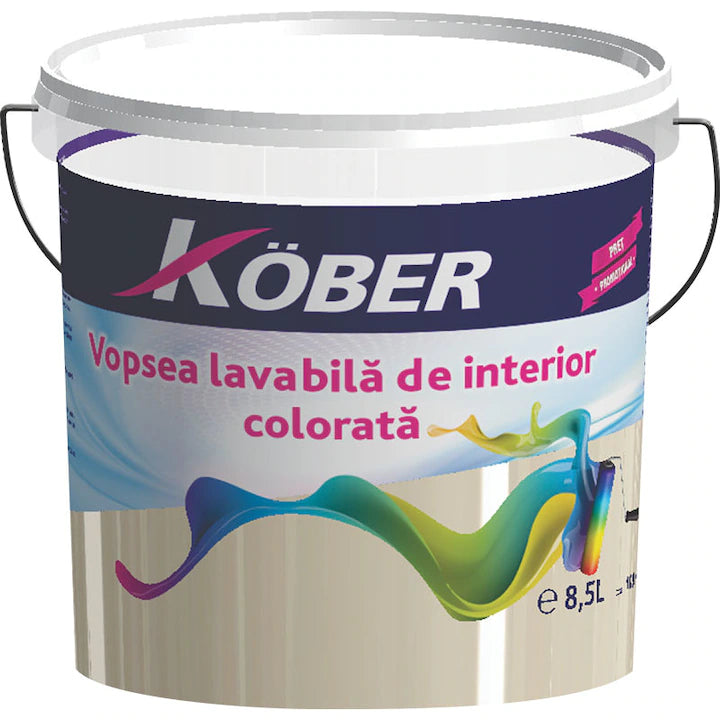 Vopsea Lavabila Gata Colorata Piersica 4l