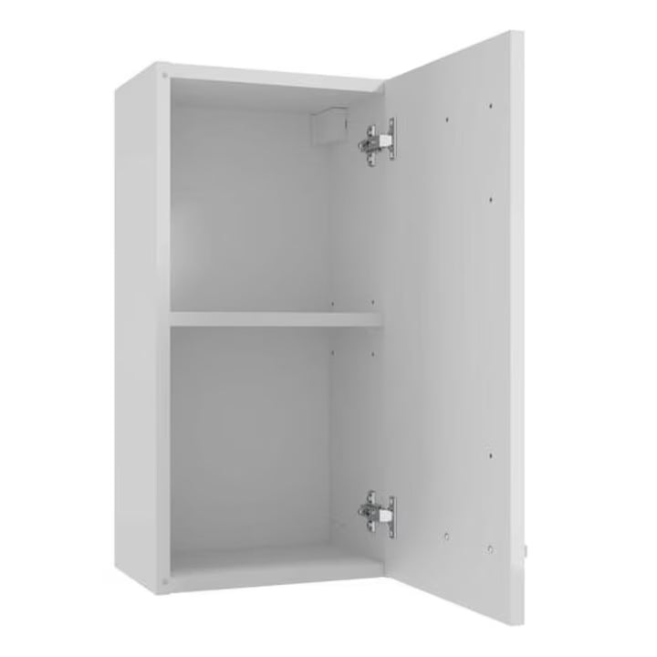 Dulap Suspendat Marlena 30cm, Alb Lucios