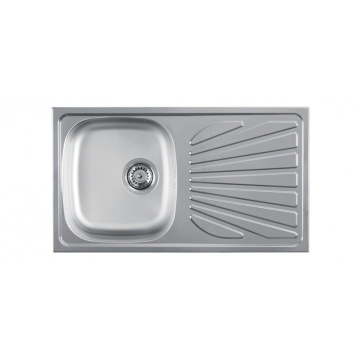 Chiuveta Inox 1p1c Stinga, Sifon Fi60, Anticalcar