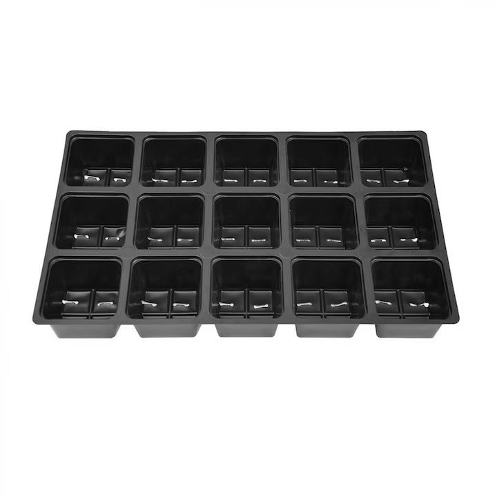 Tava Pentru Transportul Rasadurilor,15 Alveole, 53x32cm, 600ml/celula