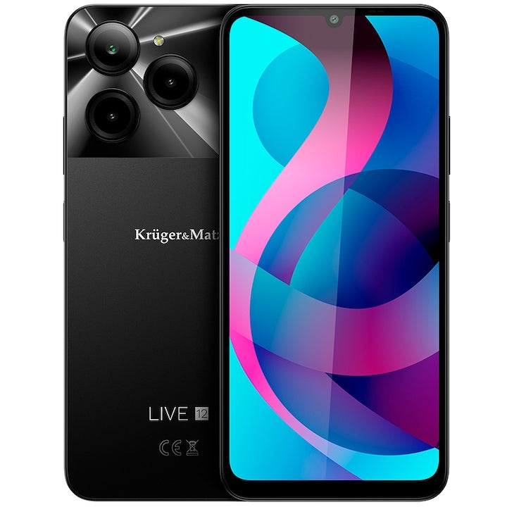 Smartphone Live 12 Negru Kruger&matz