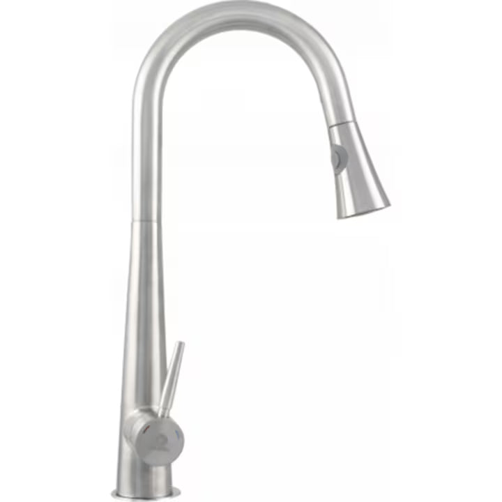 Baterie Bucatarie Inox Cu Dus Extractibil