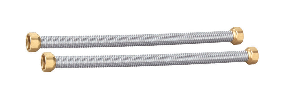 Racord flexibil din inox cu filet interior 1/2 - 3/8 inch și lungime 60 cm