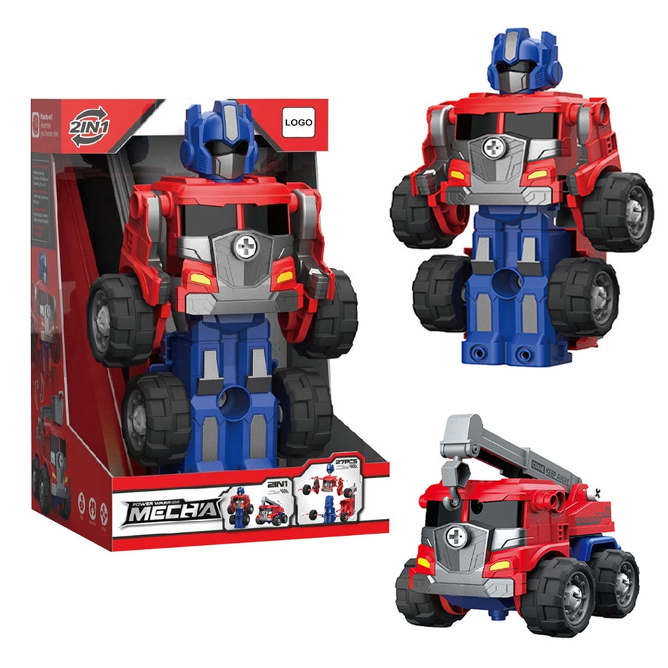 Robot Transformabil, Demontabil, 26 Piese