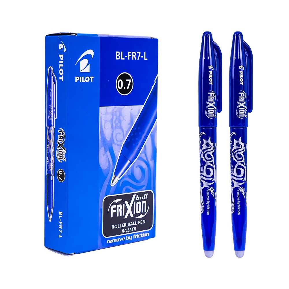 Roller Frixion Ball 0.7 mm, corectare termică, scriere fină, Pilot