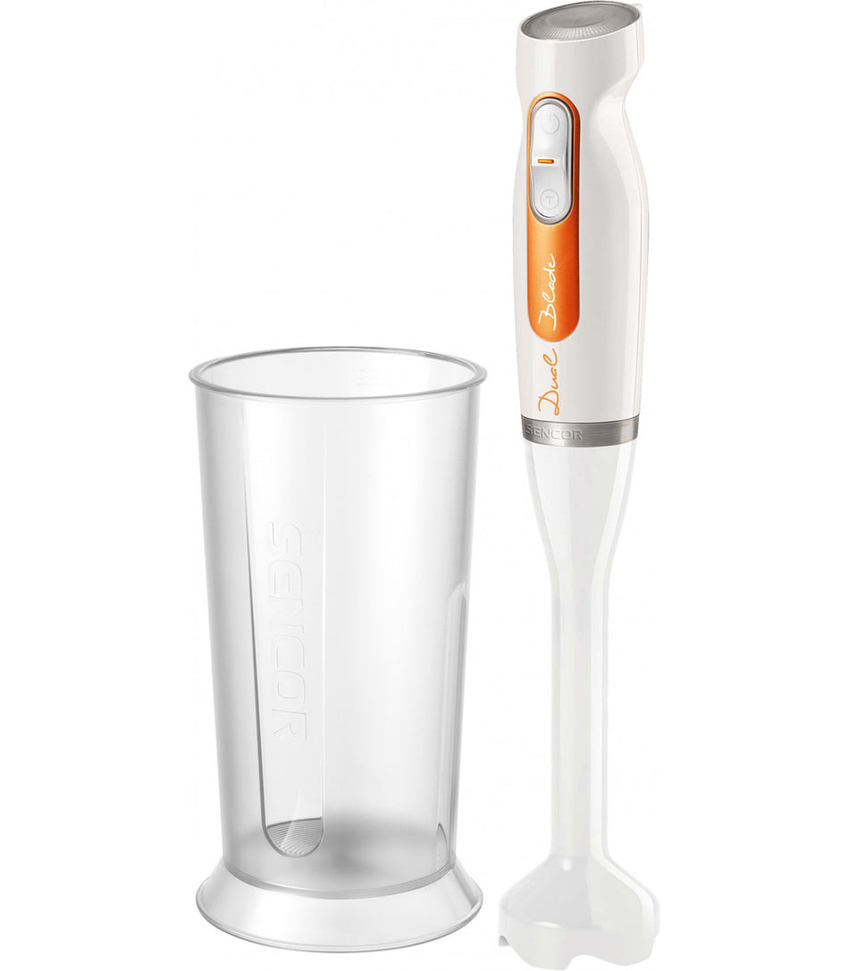 Blender Manual Alb Sencor, 2 Lame Inox 600 W