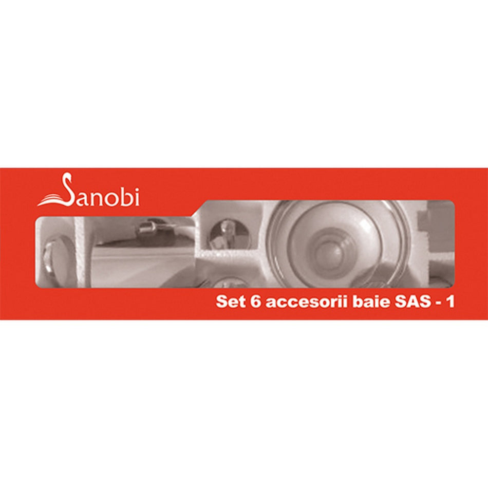 Set 6 Accesorii Baie