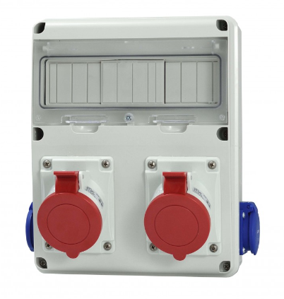 Scame 633.ro0025 Enerbox 5p32a + 5p16a + 2suk