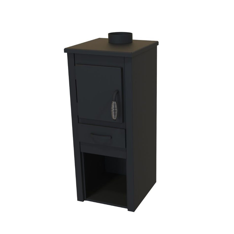 Semineu Uno Lite Negru, 328 X 311 X 820mm 3.9 Kw